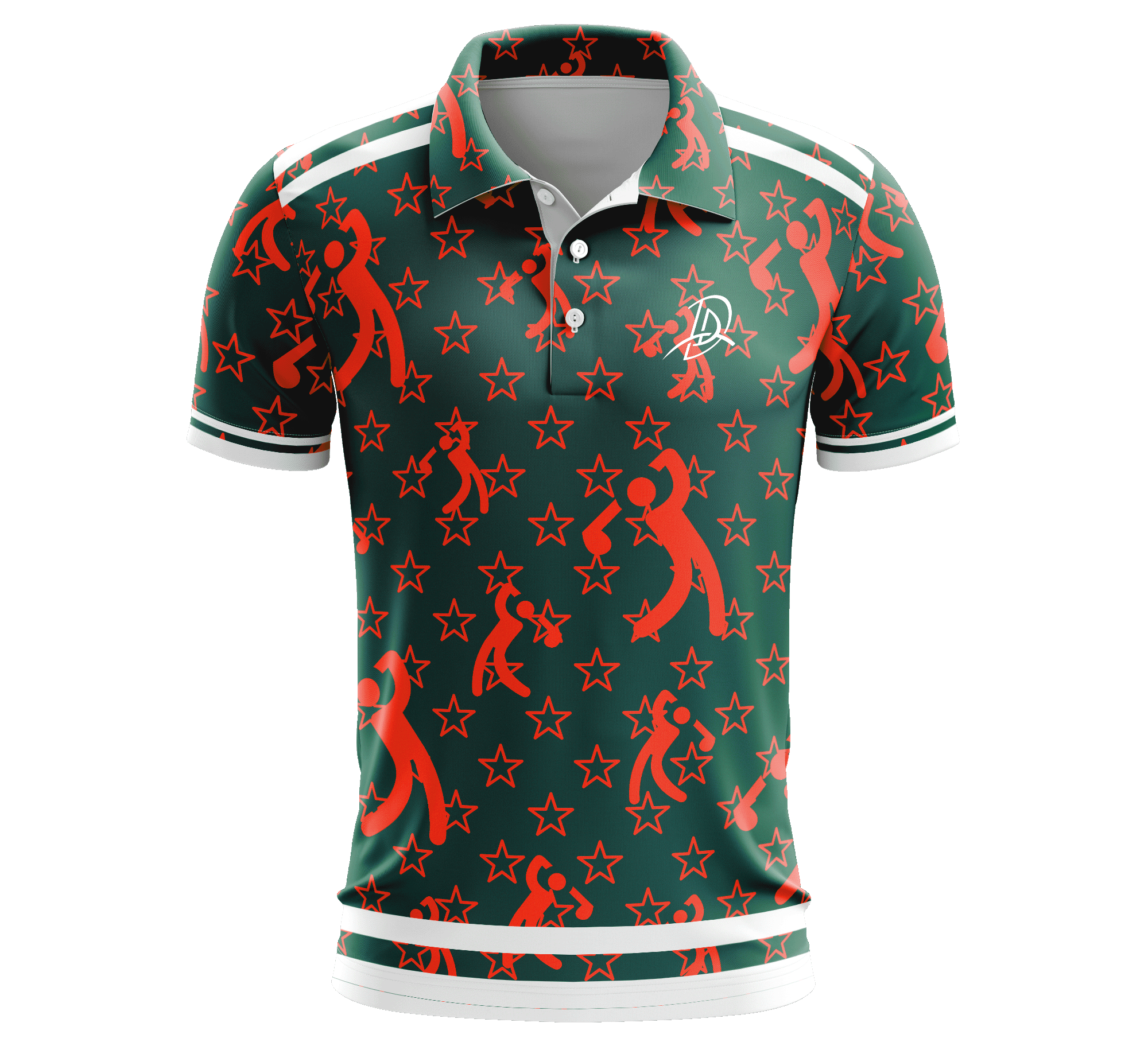 5 Iron stock polo design